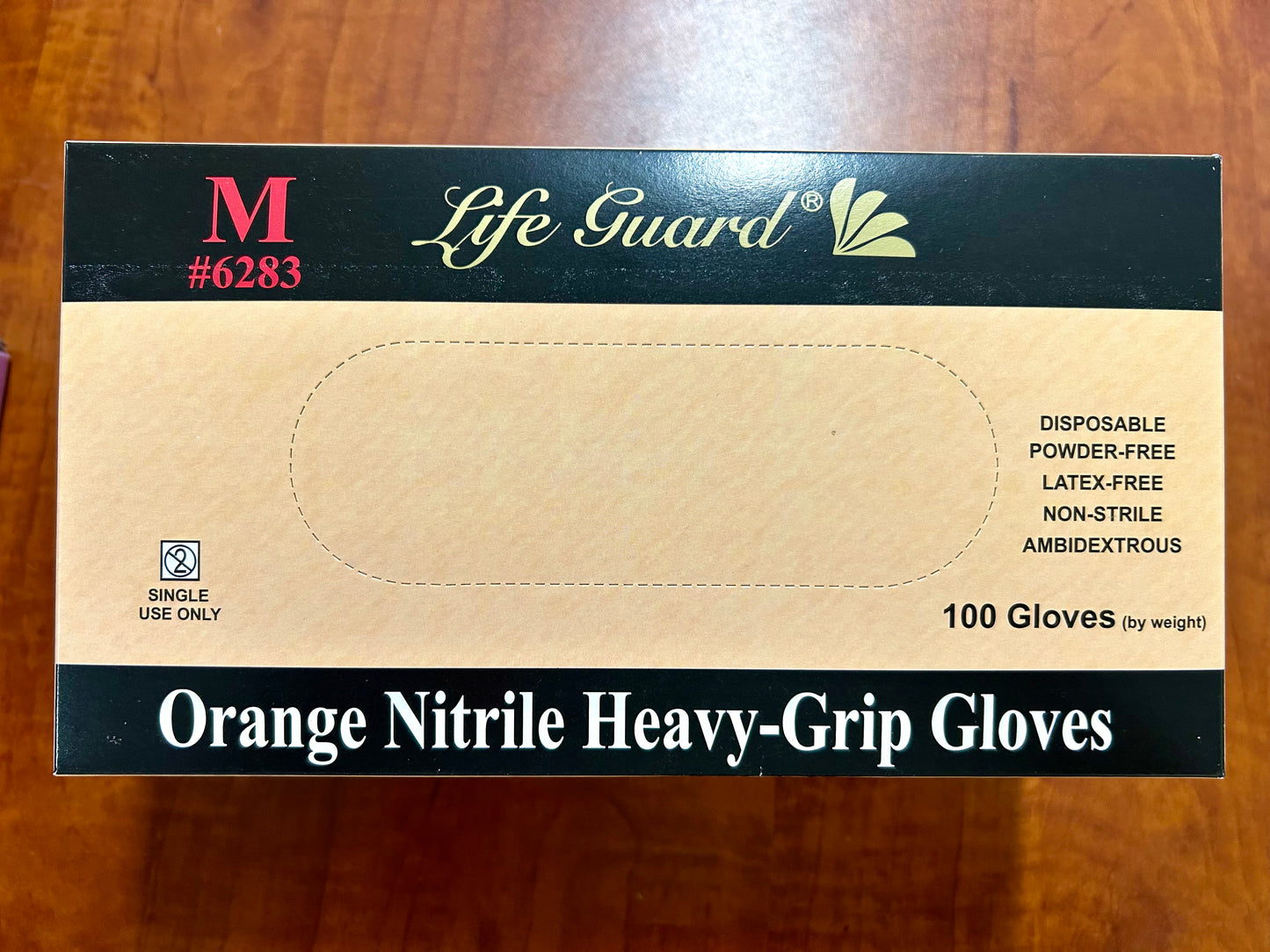 Life Guard - Nitrile Heavy Grip Gloves 8 mil