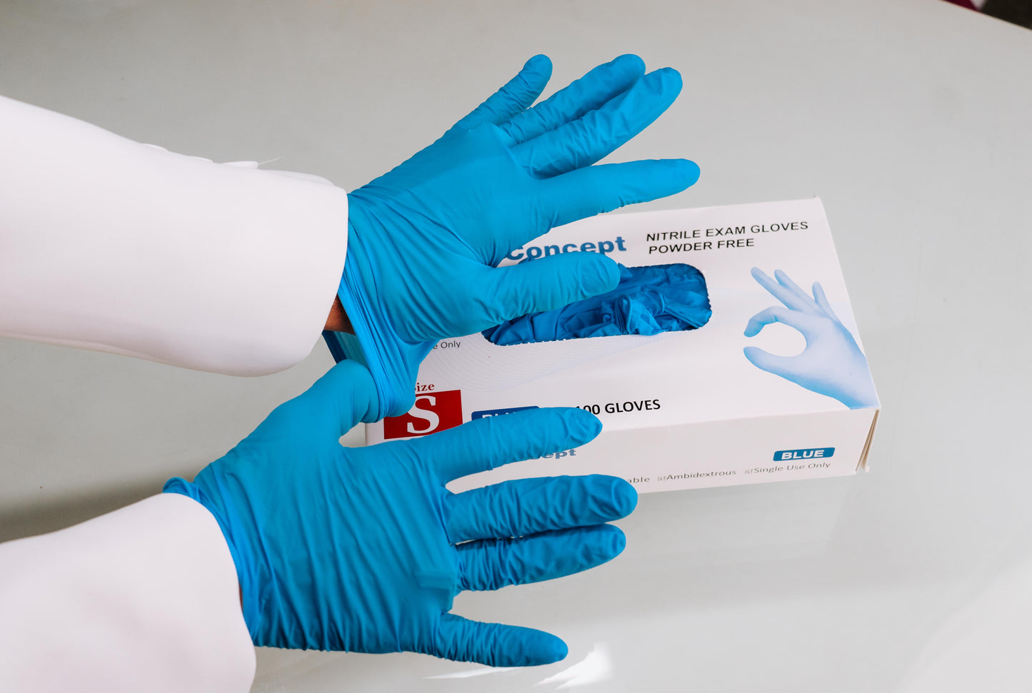 Living Water Concept- Nitrile Examination Gloves