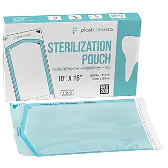 Self-Sealing Sterilization Pouch- 10" x 16"