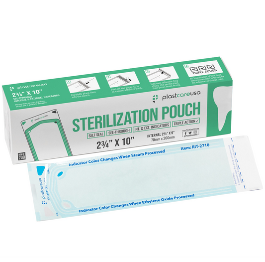 Self-Sealing Sterilization Pouch- 2.75" x 10"